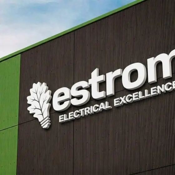Estrom – Logo kujundus